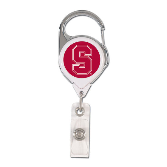 Stanford Cardinal Badge Holder Premium Retractable - Special Order