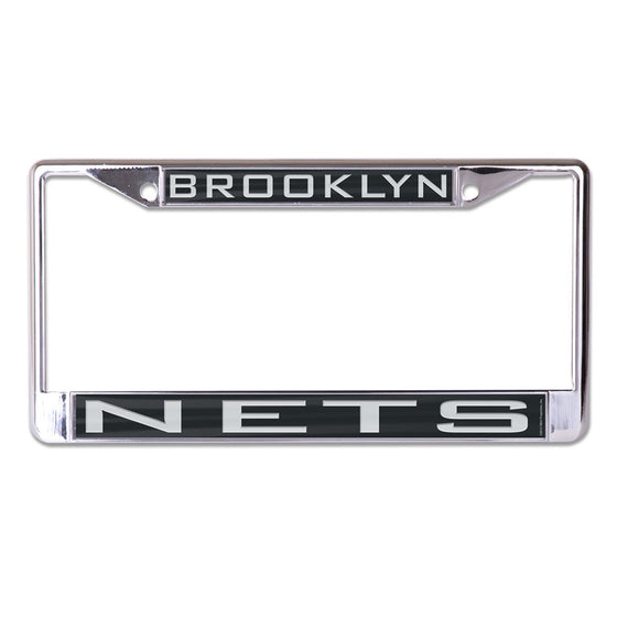 Brooklyn Nets License Plate Frame - Inlaid - Special Order