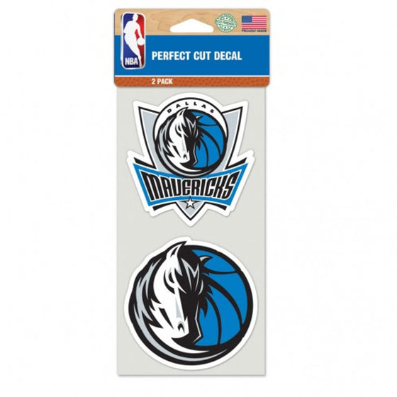 Dallas Mavericks Set of 2 Die Cut Decals