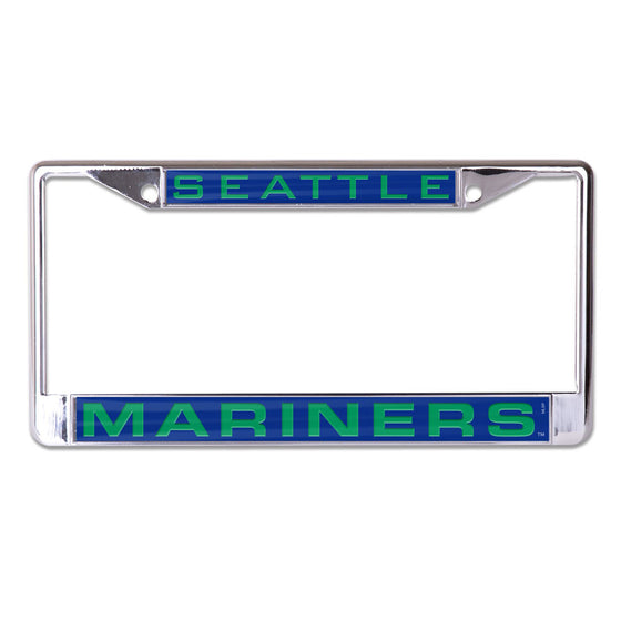 Seattle Mariners License Plate Frame - Inlaid - Special Order