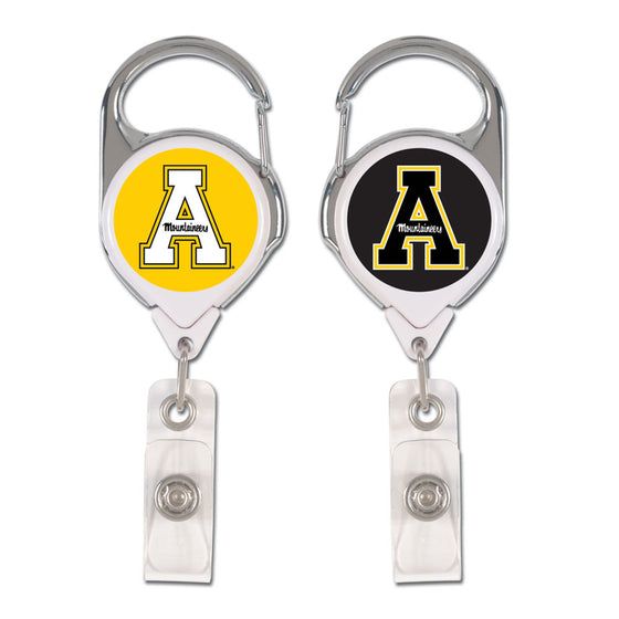 Appalachian State Mountaineers Badge Holder Premium Retractable - Special Order