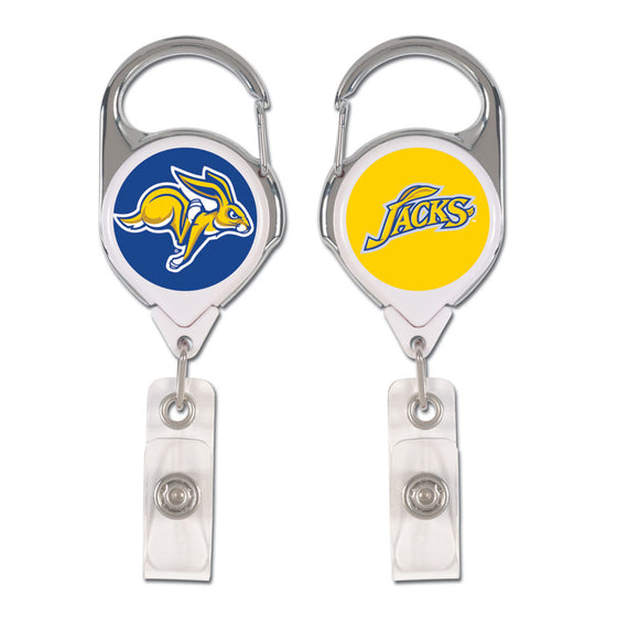 South Dakota State Jackrabbits Badge Holder Premium Retractable - Special Order