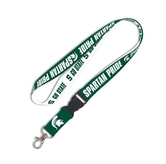 Michigan State Spartans Lanyard Breakaway Style