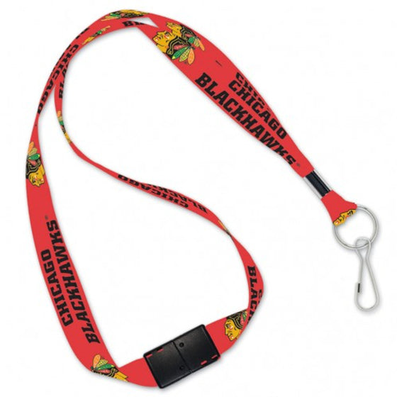 Chicago Blackhawks Lanyard Breakaway Style - Special Order