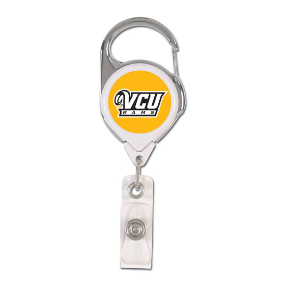 VCU Rams Badge Holder Premium Retractable - Special Order