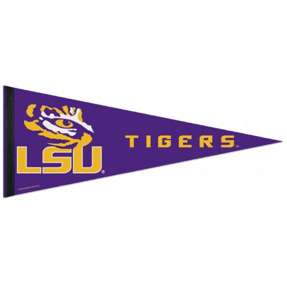 LSU Tigers Pennant 12x30 Premium Style