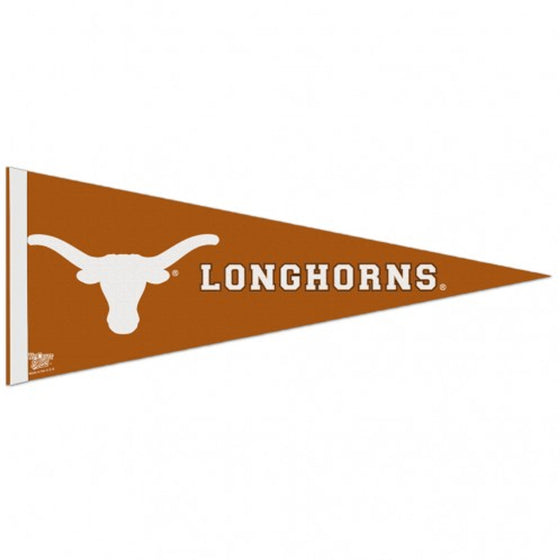 Texas Longhorns Pennant 12x30 Premium Style Alternate Design - Special Order