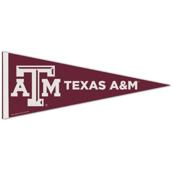 Texas A&M Aggies Pennant 12x30 Premium Style