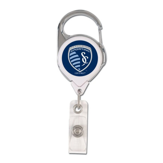 Sporting Kansas City Badge Holder Premium Retractable - Special Order