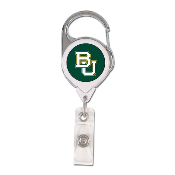 Baylor Bears Badge Holder Premium Retractable - Special Order