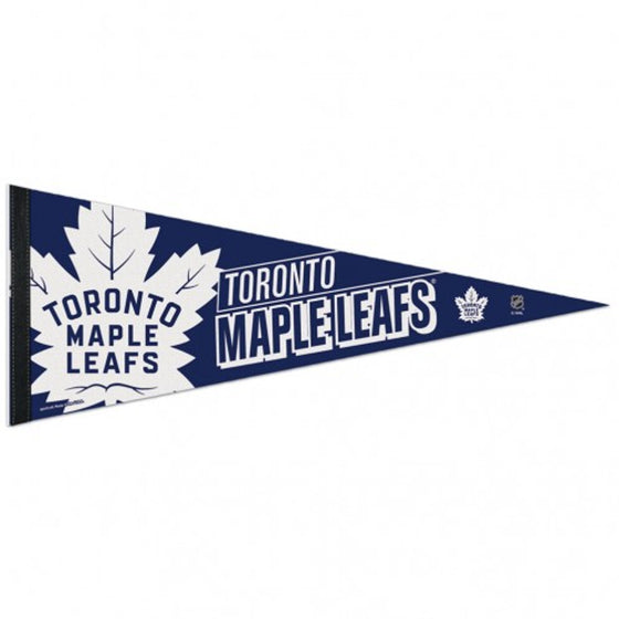 Toronto Maple Leafs Pennant 12x30 Premium Style - Special Order