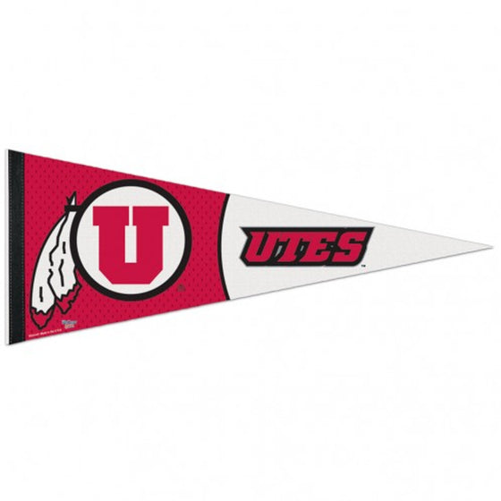 Utah Utes Pennant 12x30 Premium Style - Special Order