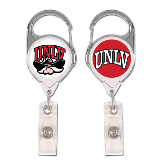 UNLV Runnin' Rebels Badge Holder Premium Retractable - Special Order