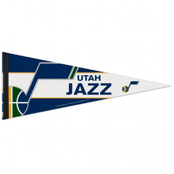 Utah Jazz Pennant 12x30 Premium Style - Special Order