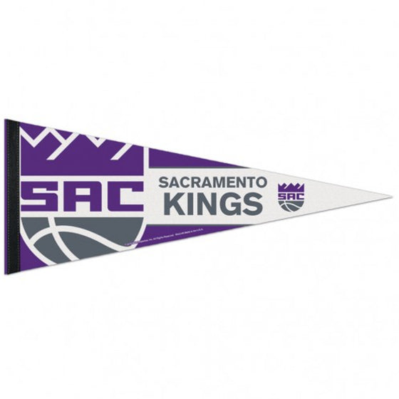 Sacramento Kings Pennant 12x30 Premium Style - Special Order