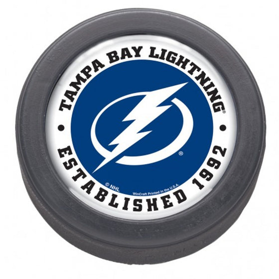 Tampa Bay Lightning Hockey Puck - Est 1992 - Bulk - Special Order