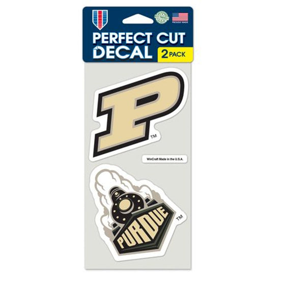 Purdue Boilermakers Set of 2 Die Cut Decals