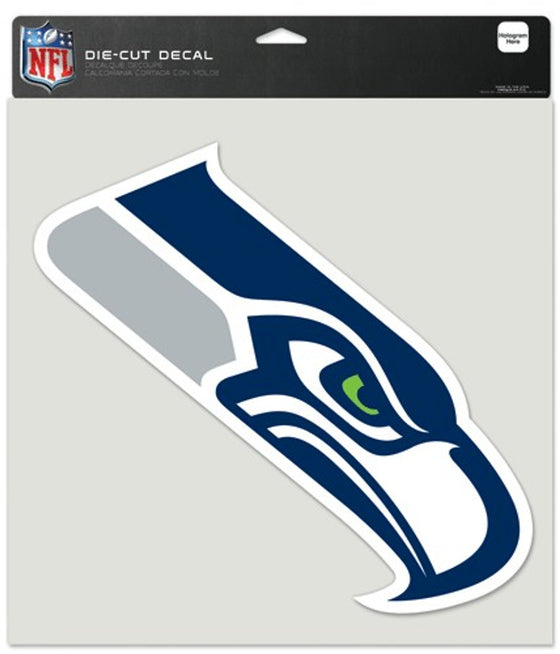 Seattle Seahawks Decal 8x8 Die Cut Color