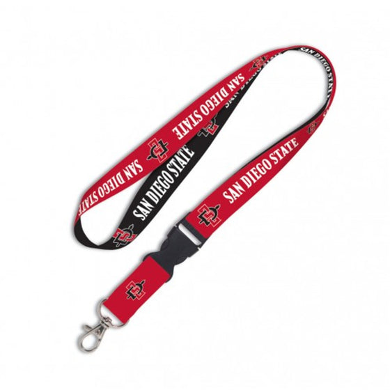 San Diego State Aztecs Lanyard with Detachable Buckle - Special Order