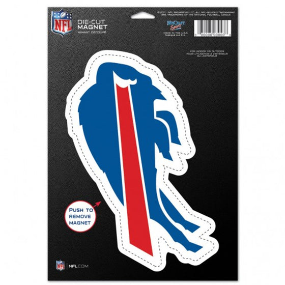 Buffalo Bills Magnet 6.25x9 Die Cut Logo Design - Special Order