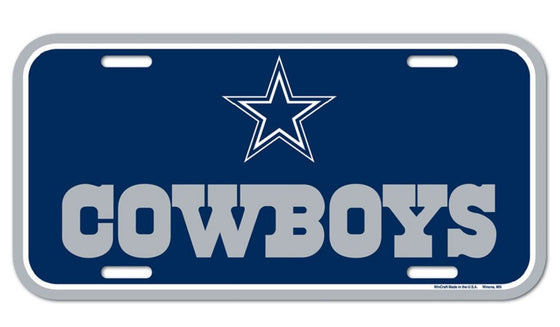 Dallas Cowboys License Plate