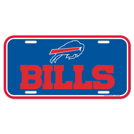 Buffalo Bills License Plate