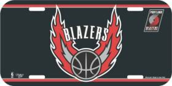 Portland Blazers License Plate - Special Order