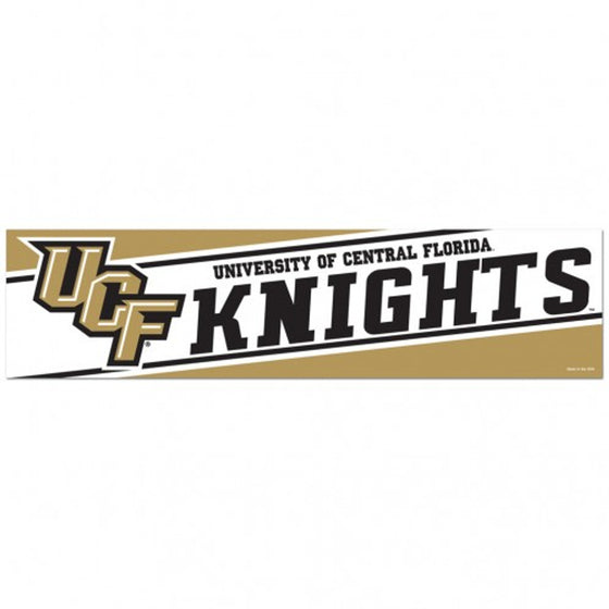 Central Florida Knights Decal 3x12 Bumper Strip Style - Special Order