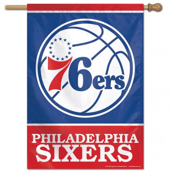 Philadelphia 76ers Banner 28x40 Vertical (CDG)