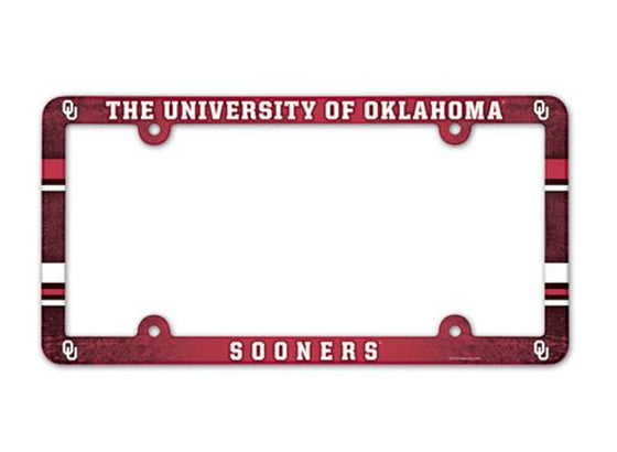 Oklahoma Sooners License Plate Frame - Full Color