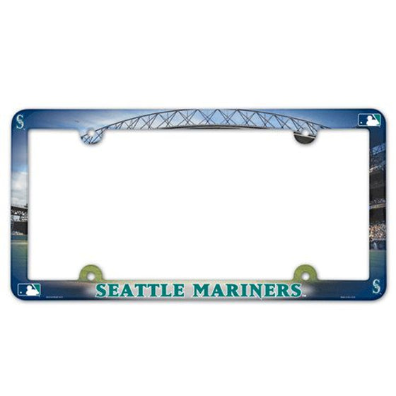 Seattle Mariners License Plate Frame - Full Color - Special Order