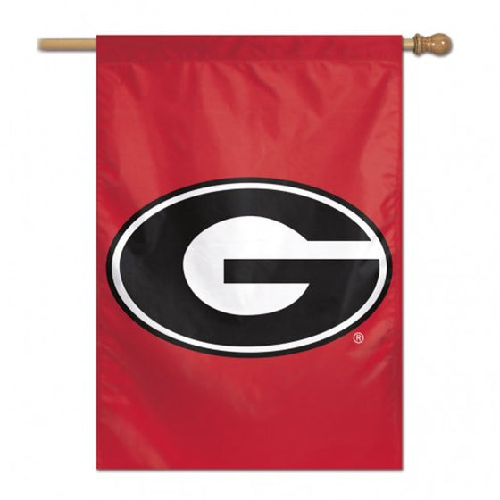 Georgia Bulldogs Banner 28x40 Vertical Logo Design (CDG)