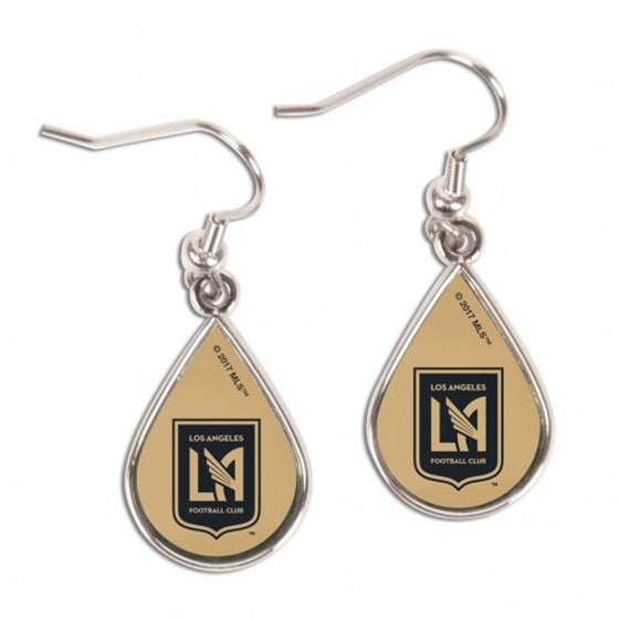 Los Angeles FC Earrings Tear Drop Style (CDG)