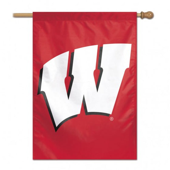 Wisconsin Badgers Banner 28x40 Vertical Alternate Design (CDG)