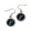 San Antonio Spurs Earrings Round Style (CDG)