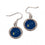 Utah Jazz Earrings Round Style (CDG)