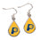 Indiana Pacers Earrings Tear Drop Style (CDG)