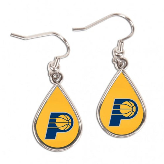 Indiana Pacers Earrings Tear Drop Style (CDG)