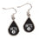 Brooklyn Nets Earrings Tear Drop Style (CDG)