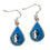 Dallas Mavericks Earrings Tear Drop Style (CDG)