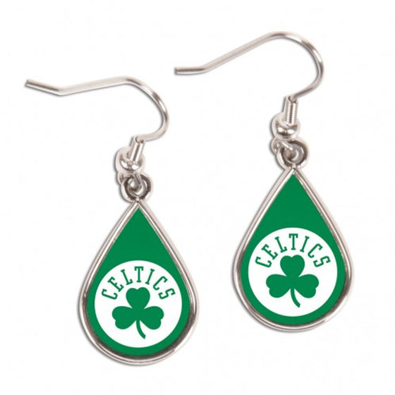 Boston Celtics Earrings Tear Drop Style (CDG)