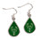 Milwaukee Bucks Earrings Tear Drop Style (CDG)