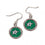 Dallas Stars Earrings Round Style (CDG)