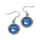 New York Rangers Earrings Round Style (CDG)