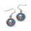 New York Islanders Earrings Round Style (CDG)