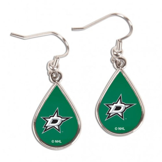 Dallas Stars Earrings Tear Drop Style (CDG)