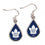 Toronto Maple Leafs Earrings Tear Drop Style (CDG)