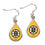 Boston Bruins Earrings Tear Drop Style (CDG)