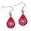 Montreal Canadiens Earrings Tear Drop Style (CDG)