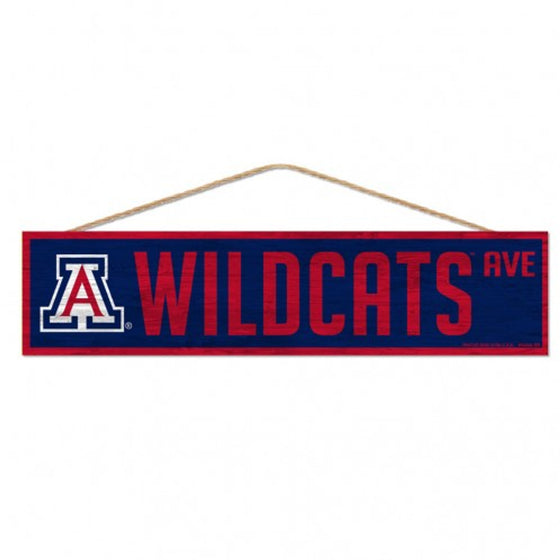 Arizona Wildcats Sign 4x17 Wood Avenue Design - Special Order